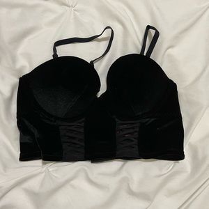 SOLD - La Senza velvet bustier